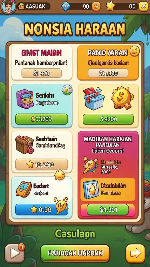 cocol88 - Karakter-karakter unik yang dapat dipilih dalam game.