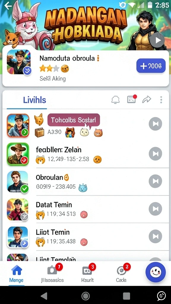 filter303 - Tampilan antarmuka yang intuitif dan modern.