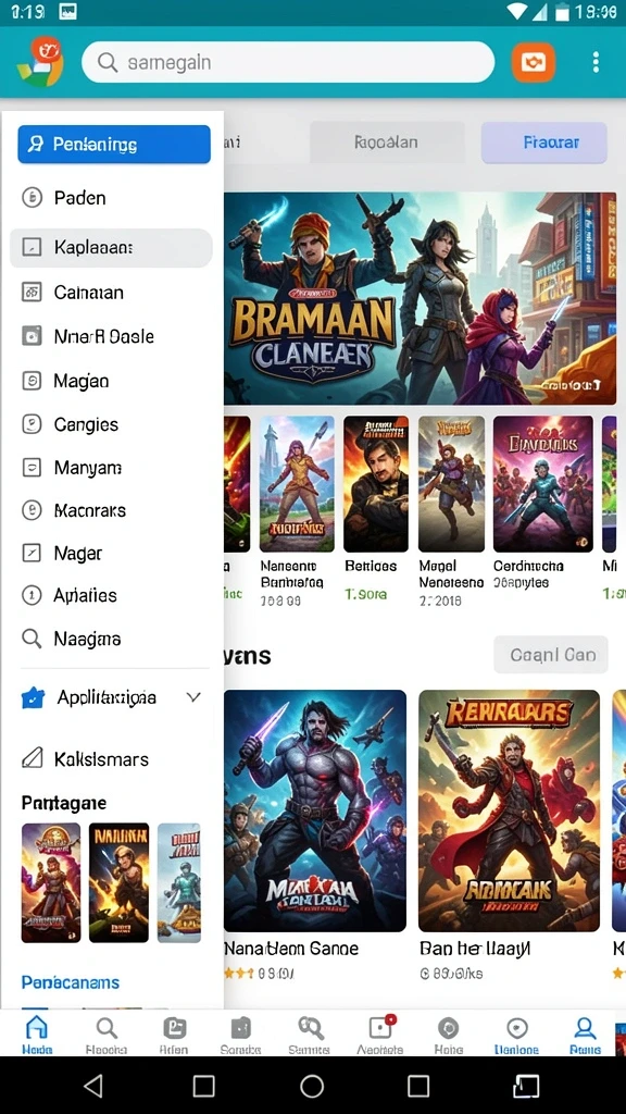 interwin - Mode permainan seru dan kompetitif di INTERWIN.