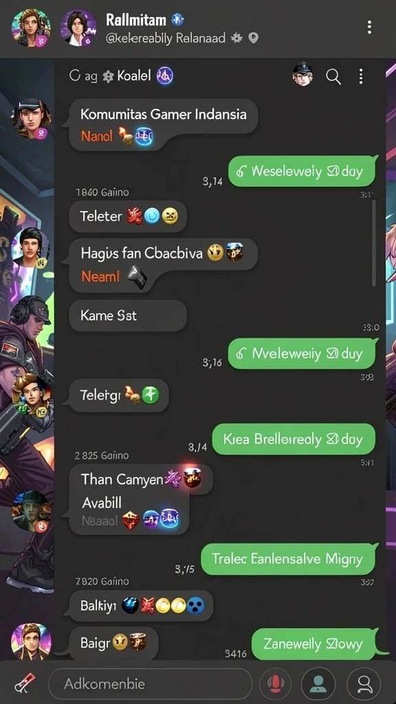 luckyrp - Tangkapan layar menampilkan karakter utama dalam aksi berpetualang.