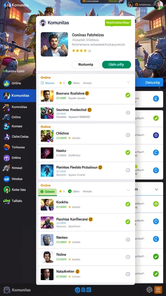 luckyrp - Tangkapan layar menunjukkan interaksi antara pemain dalam mode multiplayer.