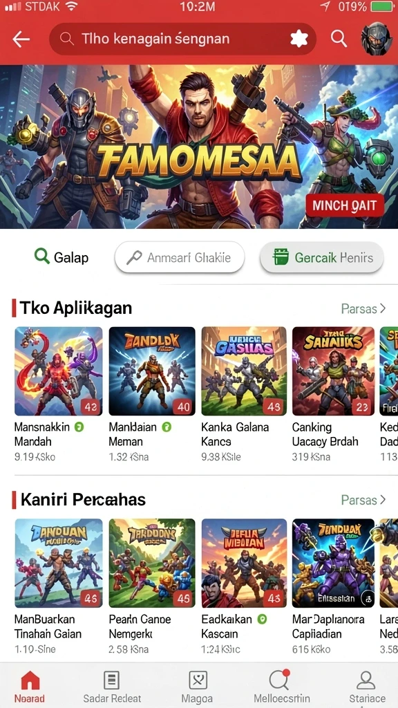 selayar88 - Tampilan antarmuka yang menarik dan mudah digunakan.