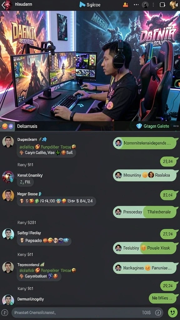 svip5 - Fitur sosial yang memungkinkan interaksi antar pemain.