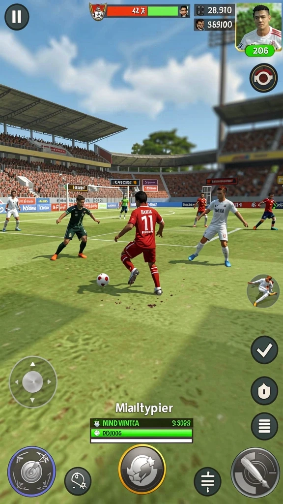 yy123 - Tangkapan layar menampilkan mode multiplayer yang seru.